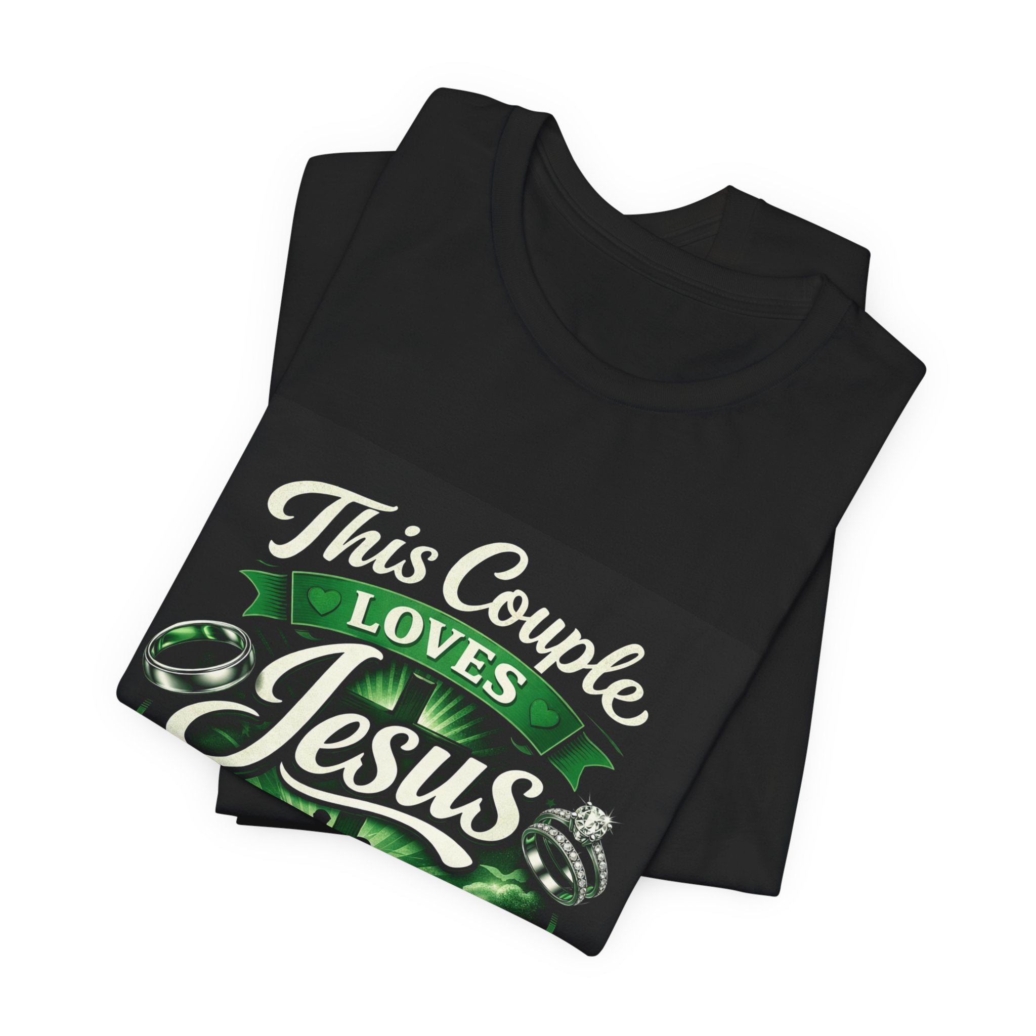 This Couple Loves Jesus Tee — Christian Couple Faith Shirt