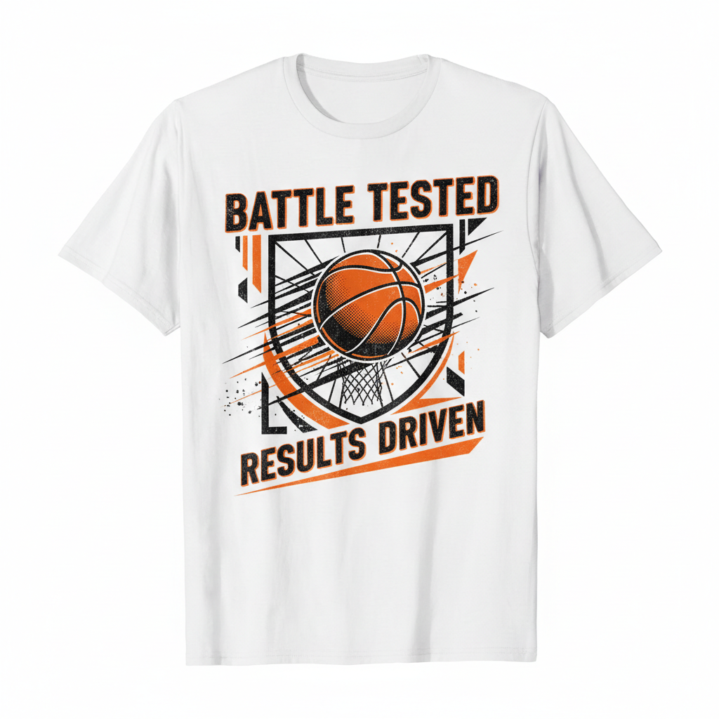 Battle Tested Results Driven - White