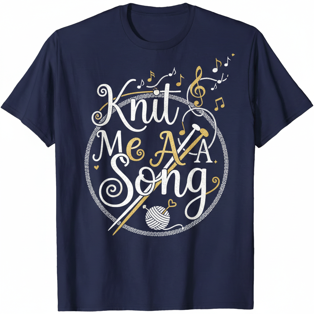 Knit Me A Song - Blue
