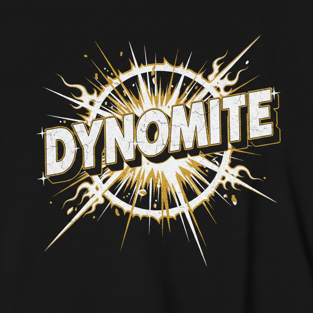 Dynomite Graphic Tee - Black