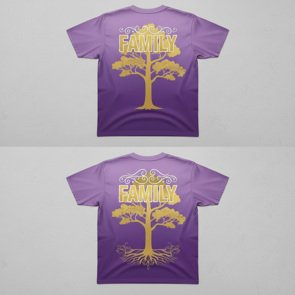 We Are Here To Stay Family Reunion Tee - Back